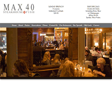 Tablet Screenshot of max40ct.com